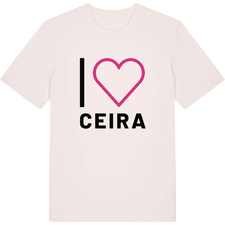 Jag älskar Ceira t-shirt stort tryck – t-shirt från PinShirt