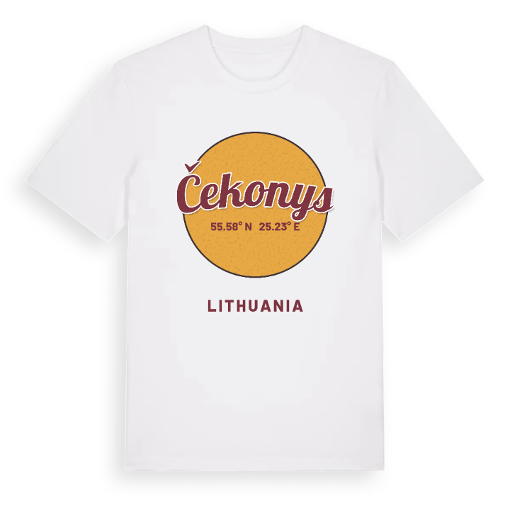 Čekonys cirkel t-shirt – t-shirt från PinShirt