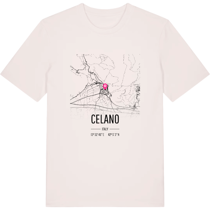 Celano karta t-shirt – t-shirt från PinShirt