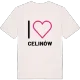 Jag älskar Celinów t-shirt stort tryck