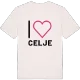 Jag älskar Celje t-shirt stort tryck