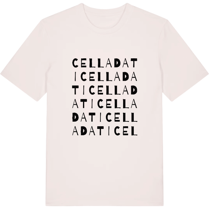Cella Dati ordlek t-shirt – t-shirt från PinShirt