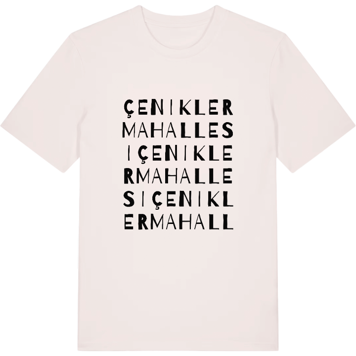 Çenikler Mahallesi ordlek t-shirt – t-shirt från PinShirt