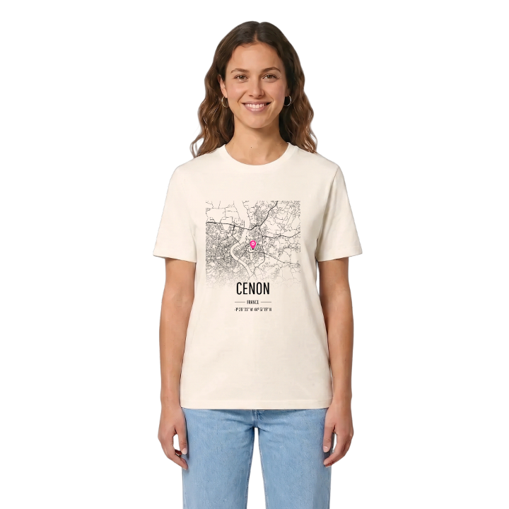 Cenon karta t-shirt – t-shirt från PinShirt