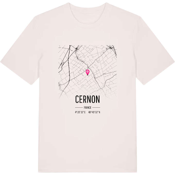 Cernon karta t-shirt – t-shirt från PinShirt