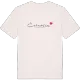 Černošín hjärta t-shirt