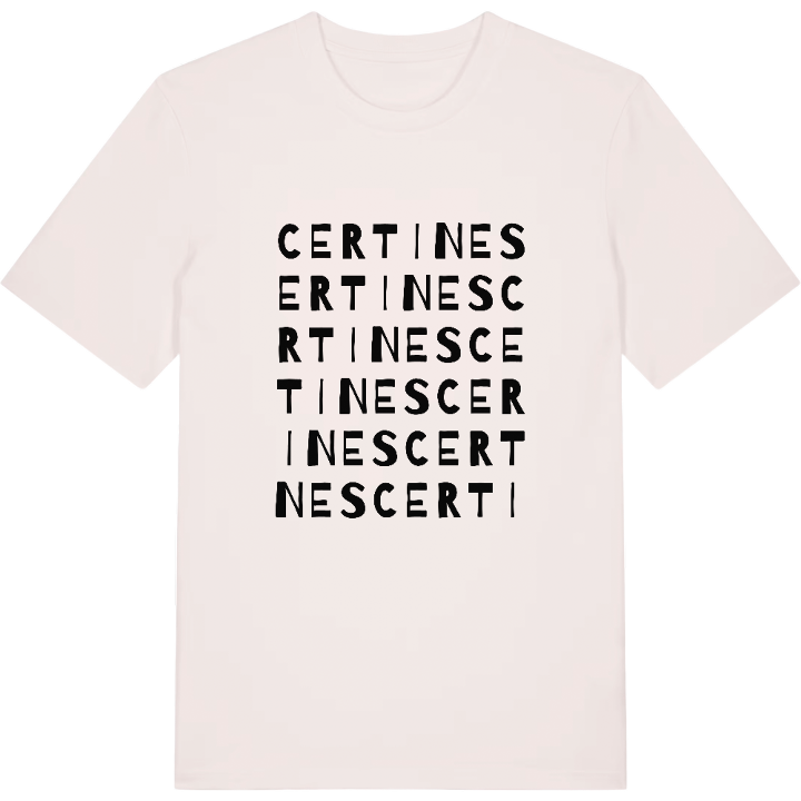 Certines ordlek t-shirt – t-shirt från PinShirt