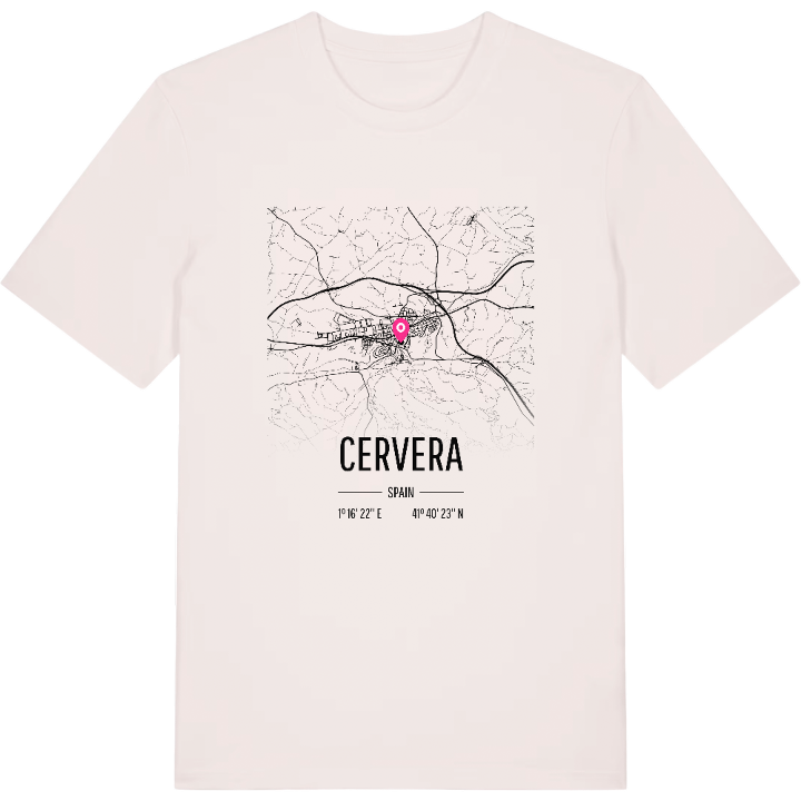 Cervera karta t-shirt – t-shirt från PinShirt