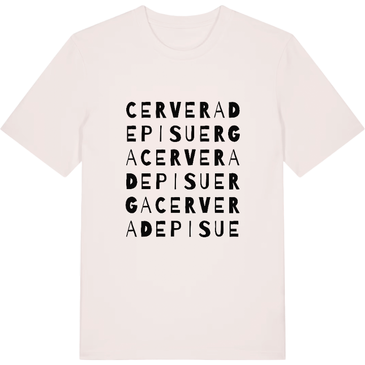 Cervera de Pisuerga ordlek t-shirt – t-shirt från PinShirt