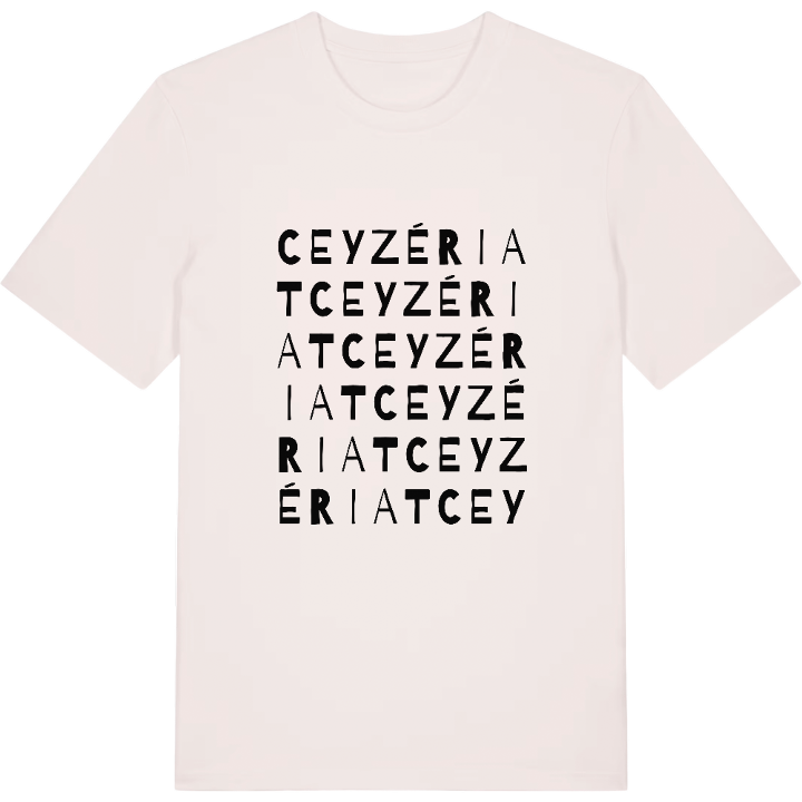 Ceyzériat ordlek t-shirt – t-shirt från PinShirt