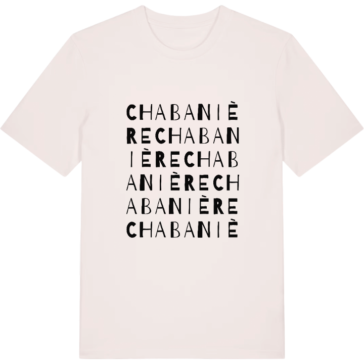 Chabanière ordlek t-shirt – t-shirt från PinShirt