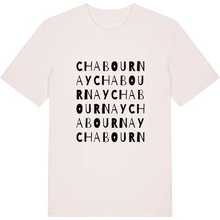 Chabournay ordlek t-shirt – t-shirt från PinShirt