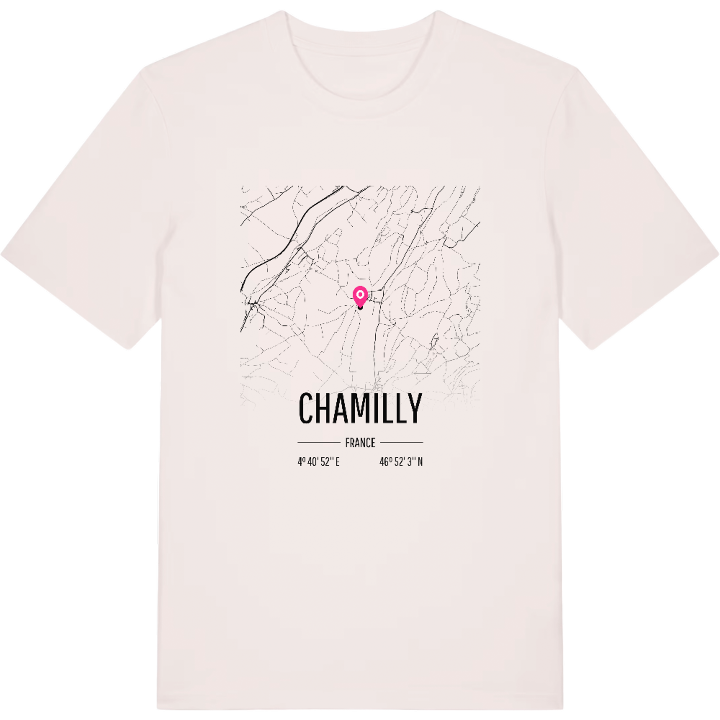 Chamilly karta t-shirt – t-shirt från PinShirt