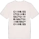 Chamousset ordlek t-shirt