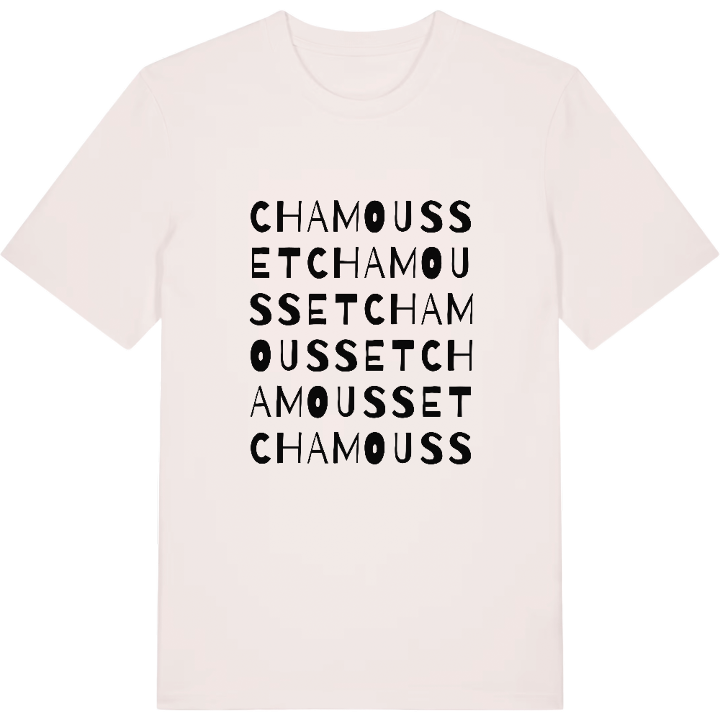 Chamousset ordlek t-shirt – t-shirt från PinShirt