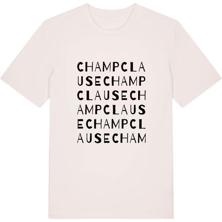 Champclause ordlek t-shirt – t-shirt från PinShirt
