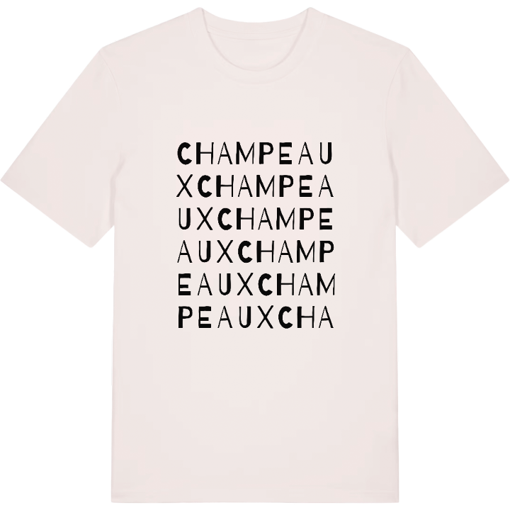 Champeaux ordlek t-shirt – t-shirt från PinShirt