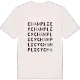 Champlecy ordlek t-shirt