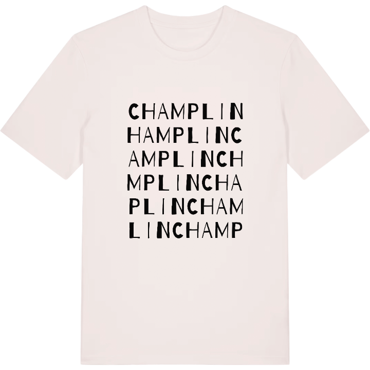 Champlin ordlek t-shirt – t-shirt från PinShirt