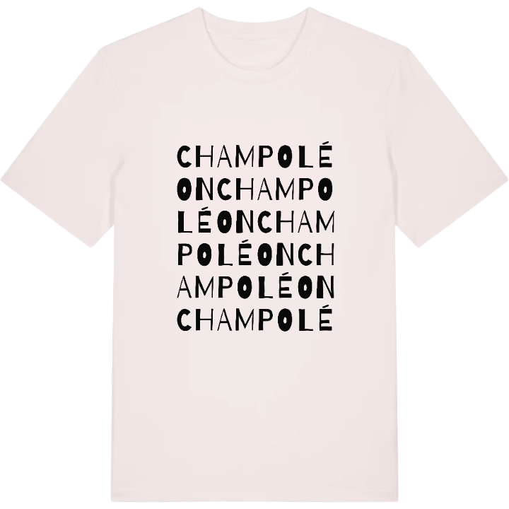 Champoléon ordlek t-shirt – t-shirt från PinShirt