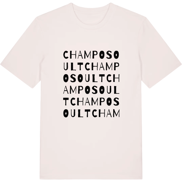 Champosoult ordlek t-shirt – t-shirt från PinShirt