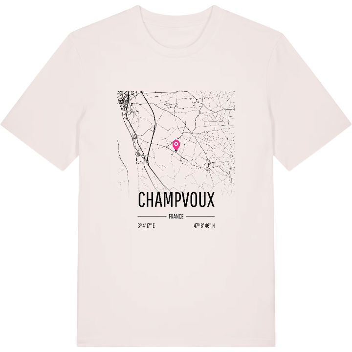 Champvoux karta t-shirt – t-shirt från PinShirt