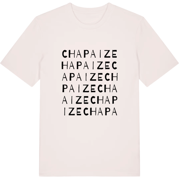 Chapaize ordlek t-shirt – t-shirt från PinShirt