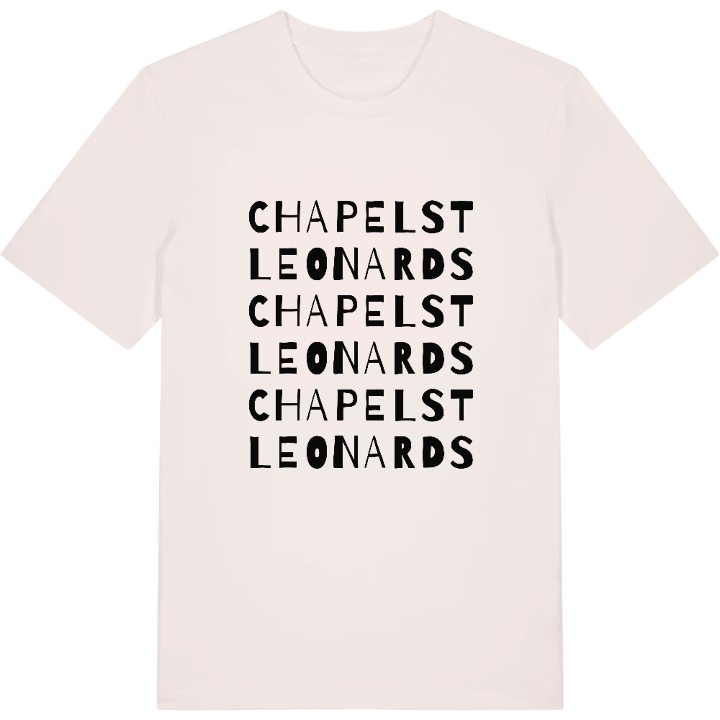 Chapel St Leonards ordlek t-shirt – t-shirt från PinShirt