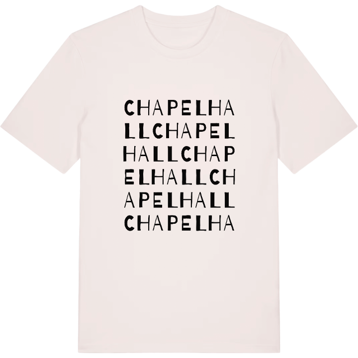 Chapelhall ordlek t-shirt – t-shirt från PinShirt