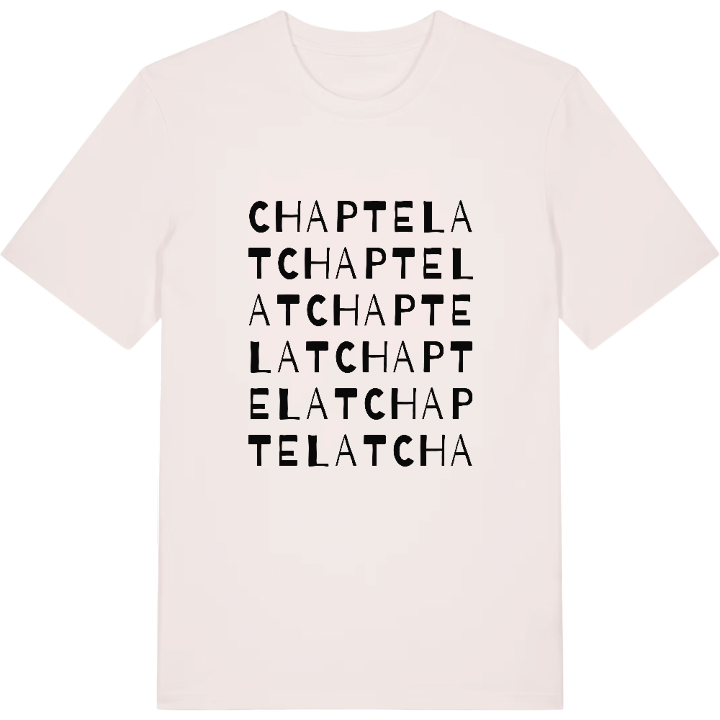 Chaptelat ordlek t-shirt – t-shirt från PinShirt