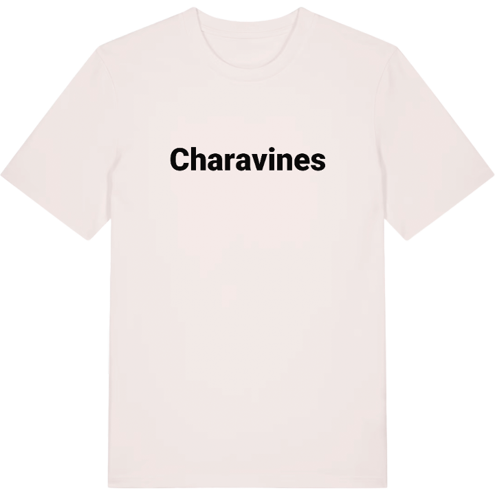 Charavines fetstil t-shirt – t-shirt från PinShirt