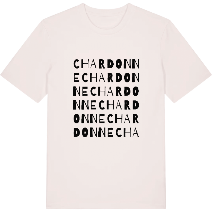 Chardonne ordlek t-shirt – t-shirt från PinShirt