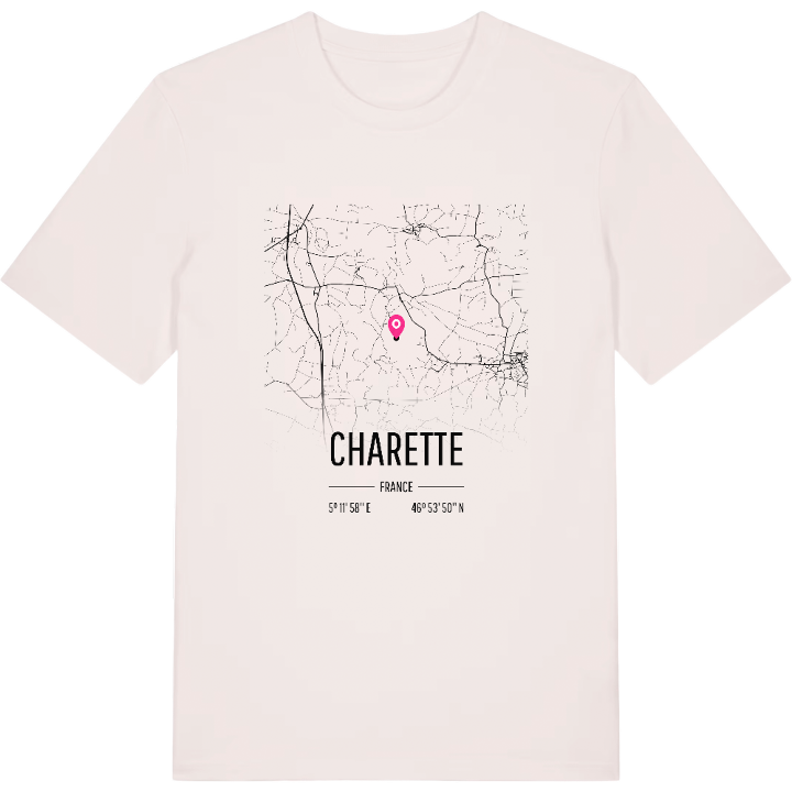 Charette karta t-shirt – t-shirt från PinShirt