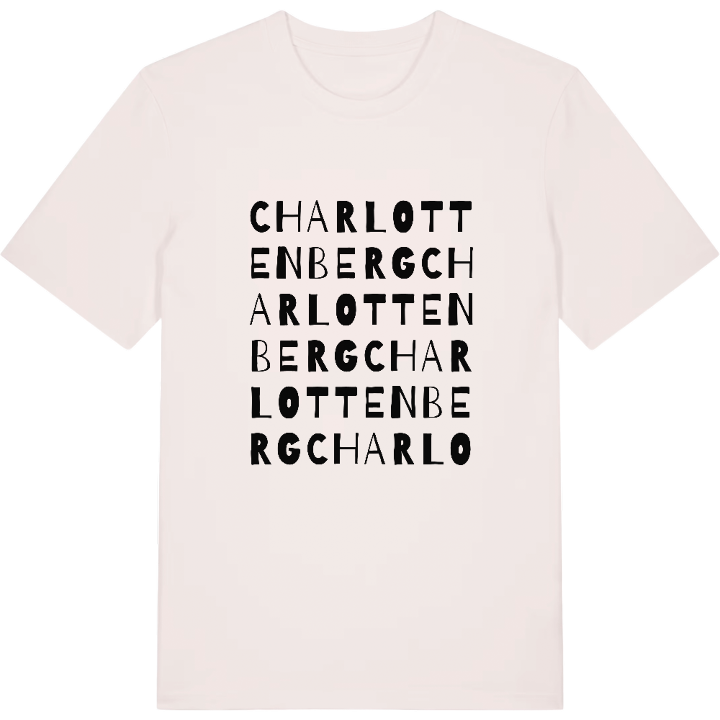 Charlottenberg ordlek t-shirt – t-shirt från PinShirt