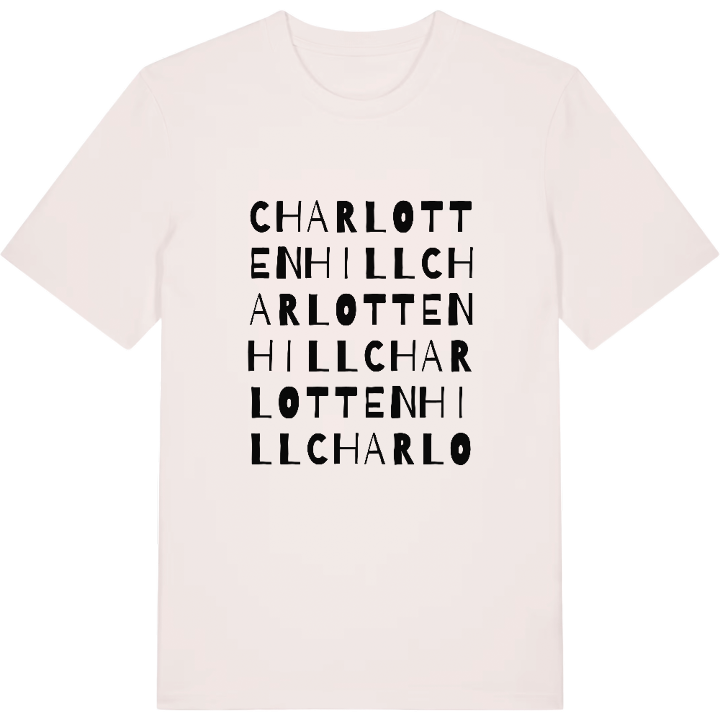 Charlottenhill ordlek t-shirt – t-shirt från PinShirt