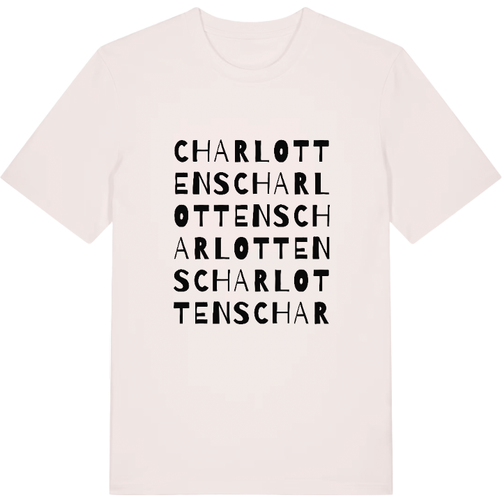 Charlottens ordlek t-shirt – t-shirt från PinShirt