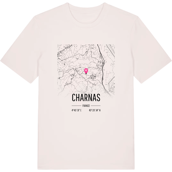 Charnas karta t-shirt – t-shirt från PinShirt
