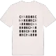 Charron ordlek t-shirt