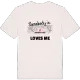 Någon i Château d'eau älskar mig t-shirt