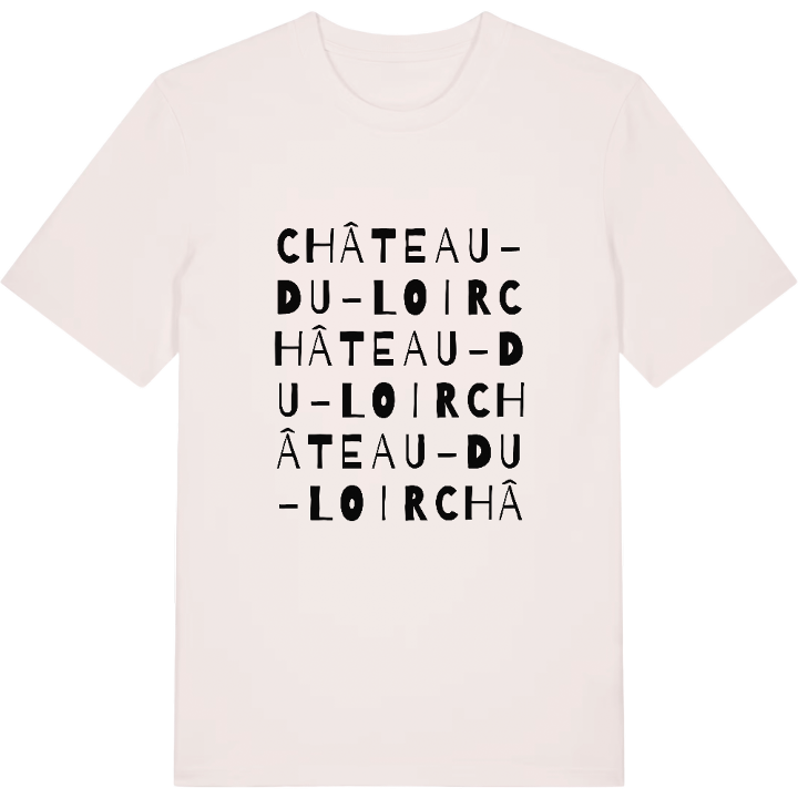 Château-du-Loir ordlek t-shirt – t-shirt från PinShirt