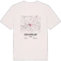 Châteaumeillant karta t-shirt