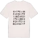 Châteauneuf ordlek t-shirt