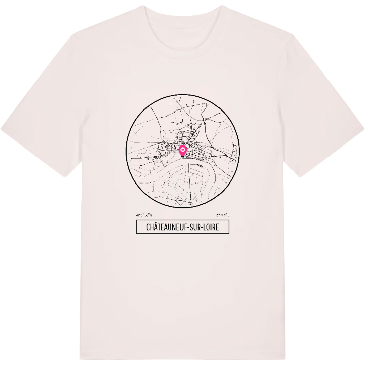 Châteauneuf-sur-Loire t-shirt – t-shirt från PinShirt