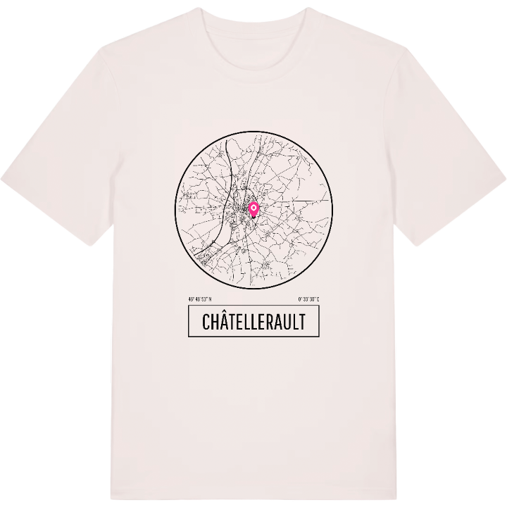 Châtellerault t-shirt – t-shirt från PinShirt