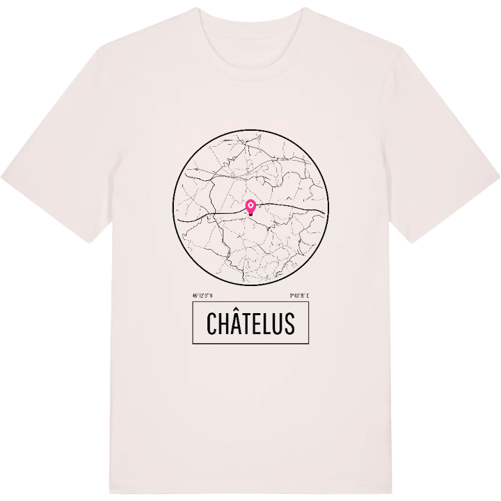 Châtelus t-shirt – t-shirt från PinShirt