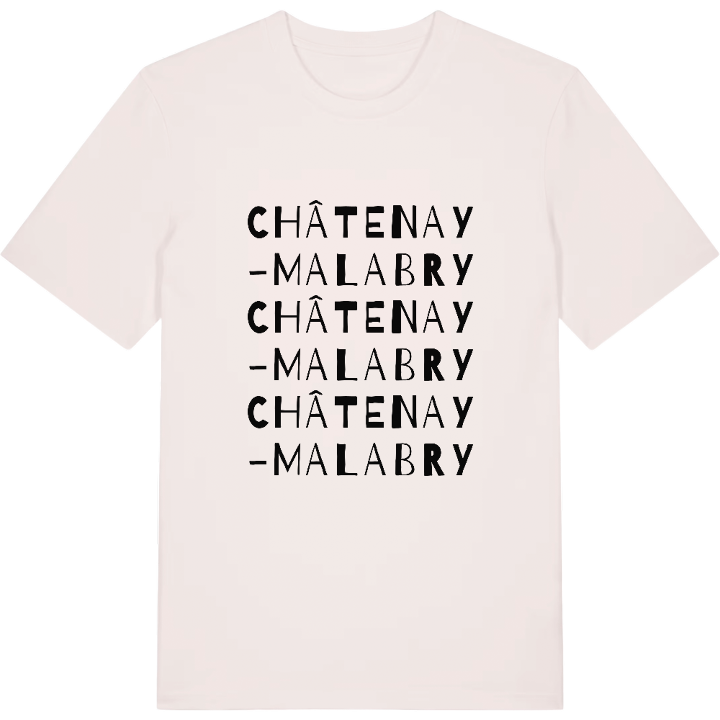 Châtenay-Malabry ordlek t-shirt – t-shirt från PinShirt