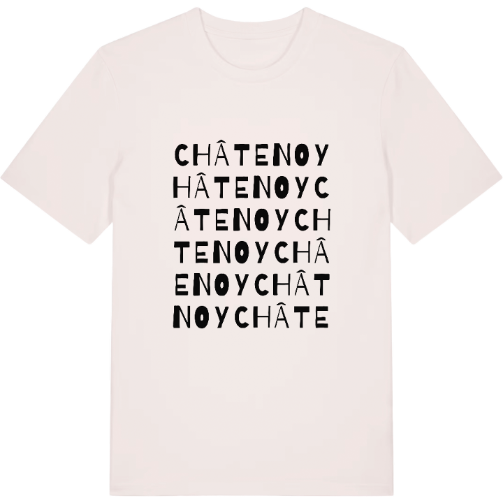 Châtenoy ordlek t-shirt – t-shirt från PinShirt
