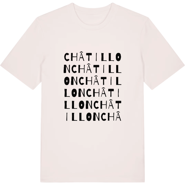 Châtillon ordlek t-shirt – t-shirt från PinShirt