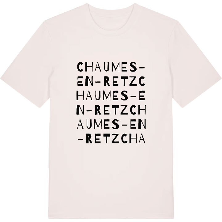 Chaumes-en-Retz ordlek t-shirt – t-shirt från PinShirt