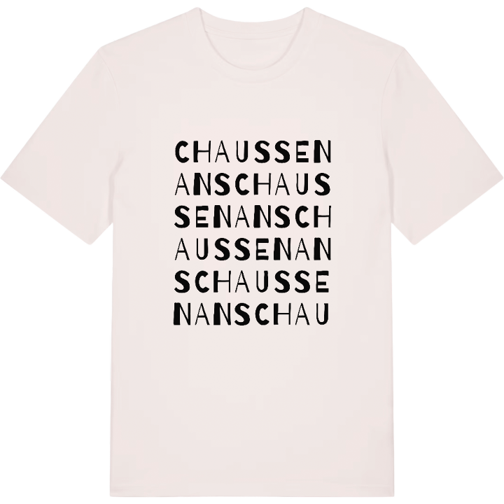 Chaussenans ordlek t-shirt – t-shirt från PinShirt